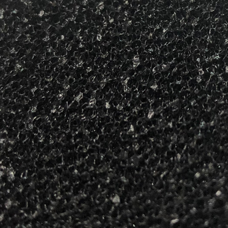 Filtros HEPA porosos de polvo de carbono negro redondo personalizado para aspiradora y purificador de aire
