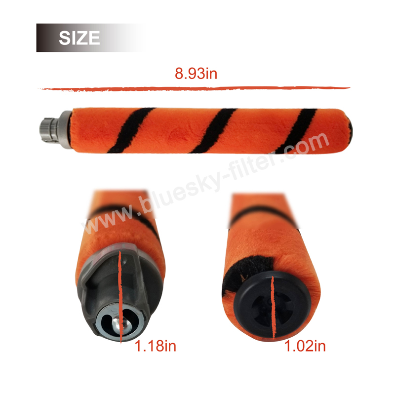 Cepillo suave de repuesto para aspiradoras Shark HV390