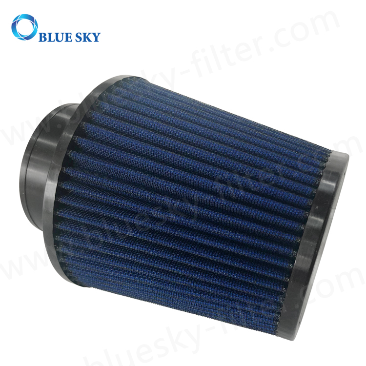 Reemplazos universales del filtro de entrada de aire del automóvil de 3.5 '' 88 mm