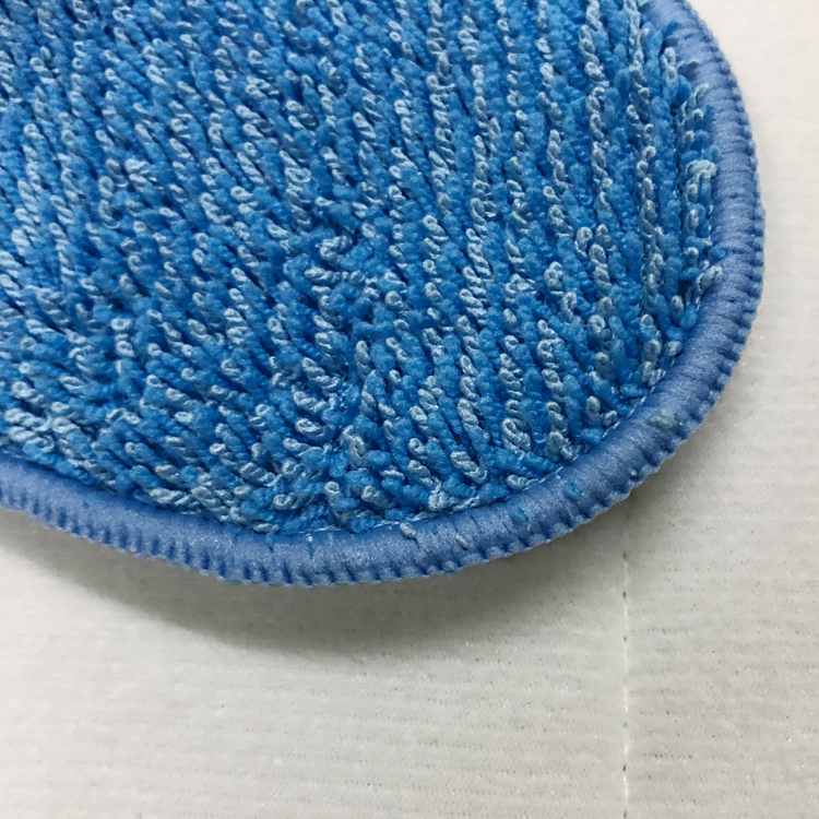  Almohadillas de repuesto para fregona de microfibra azul para Dirt Devil DDS04-E01 Steam Cleaner Part 0301002