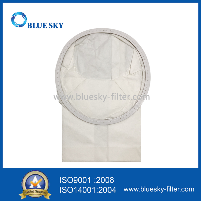 Bolsa de filtro de polvo de papel blanco para aspiradora 
