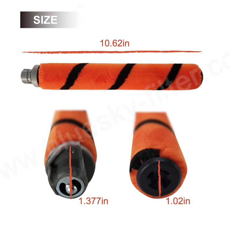 Rodillo de cepillo de repuesto compatible con Shark Az1000W,