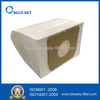 Bolsa de filtro de polvo de papel de repuesto para aspiradora electrostática microfina
