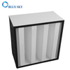 585X277X292mm HVAC V-Bank Filtro HEPA para sistema de aire acondicionado