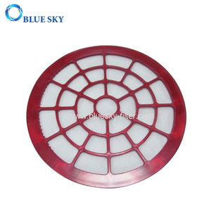 Filtro HEPA circular rojo para aspiradoras Vax