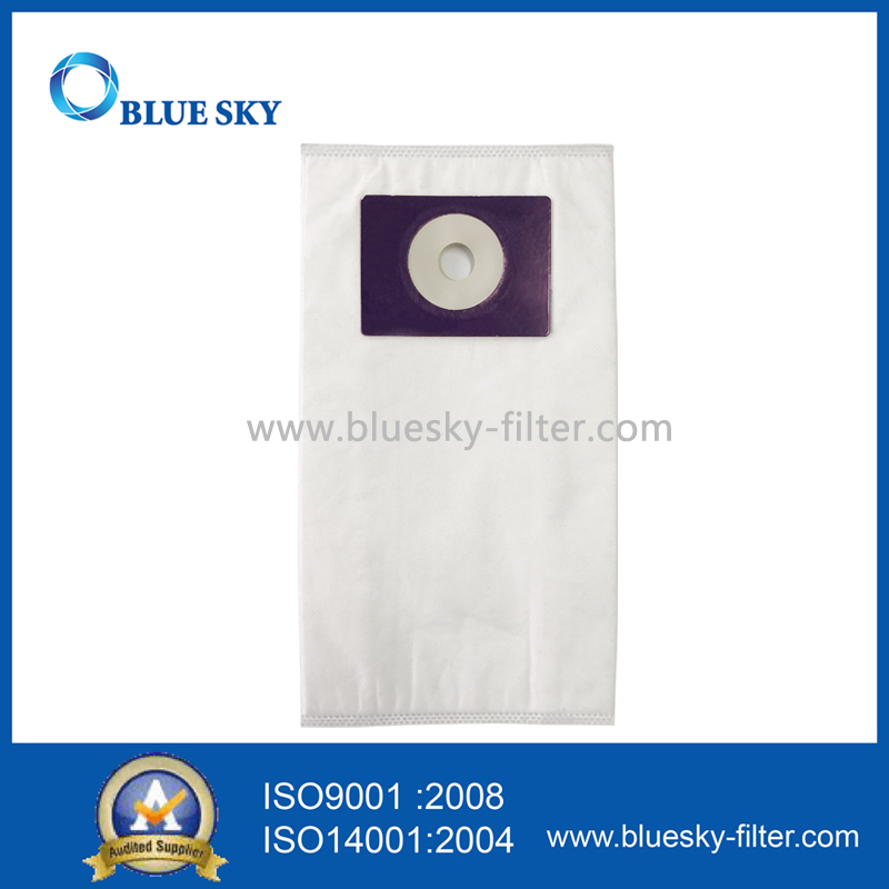 Bolsa de filtro HEPA de polvo no tejida blanca personalizada al por mayor para aspiradora