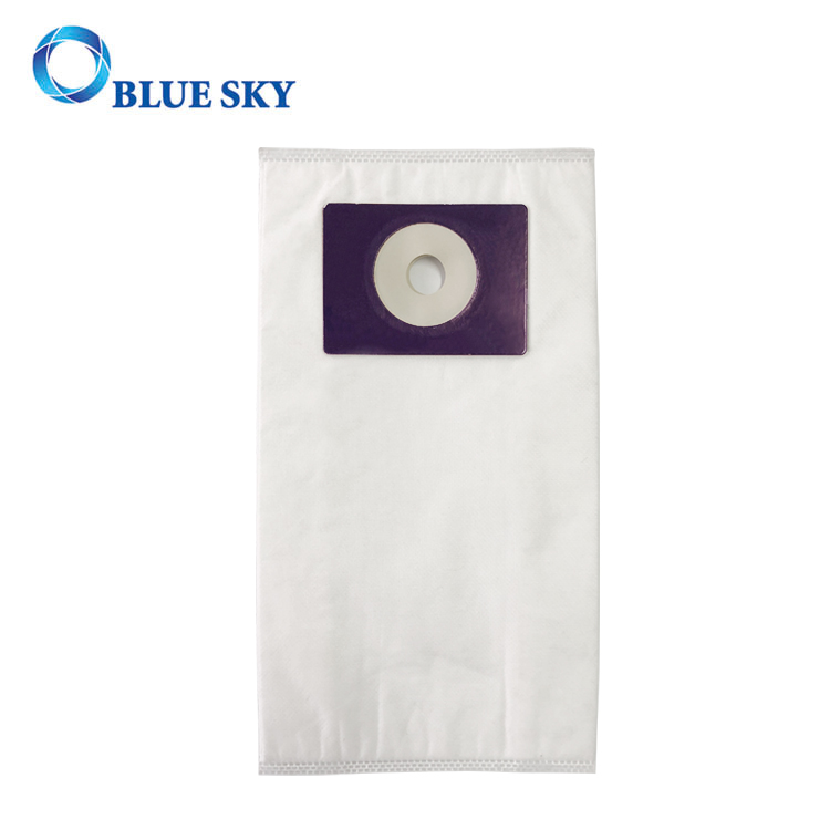  Bolsa de filtro HEPA de polvo no tejida blanca personalizada al por mayor para aspiradora
