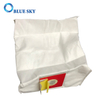 Bolsas de polvo no tejidas blancas del filtro del cubo H11 HEPA para la aspiradora del hogar